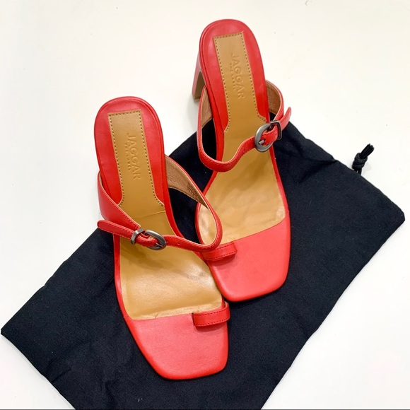 JAGGAR Contemporary Leather Heel in Rose - Picture 6 of 15